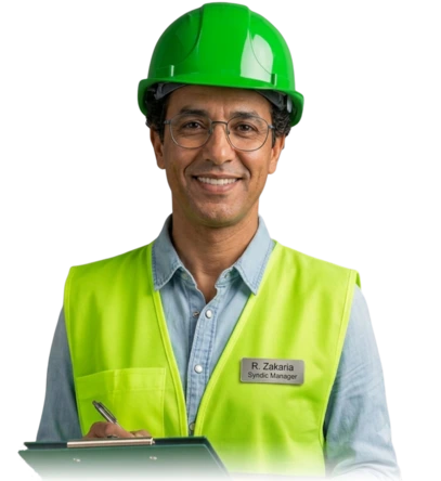 Syndic professionnel utilisant ClicCop